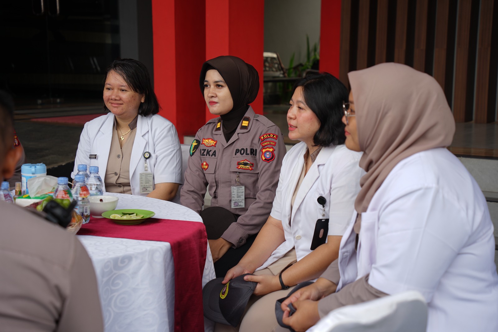 Gelar Coffe Morning Bersama Dokter, Wakapolda Kalteng Minta Jaga Profesionalitas Dan Layani Dengan Sepenuh Hati