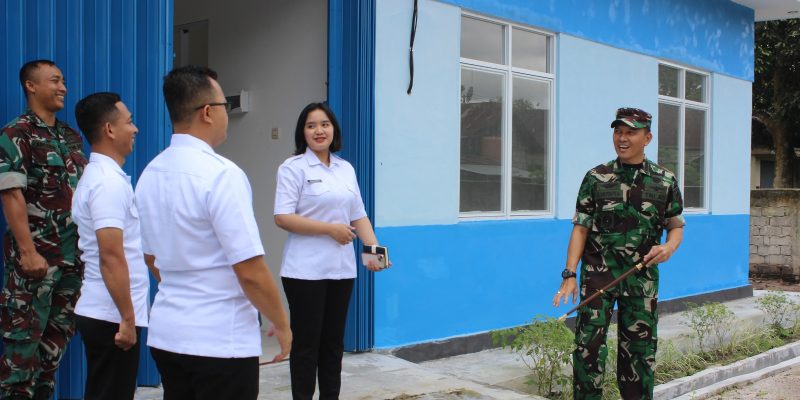 Dandim 1016/Palangka Raya Tinjau Kesiapan Program Nasional Makanan Bergizi Gratis di Unit SPPG