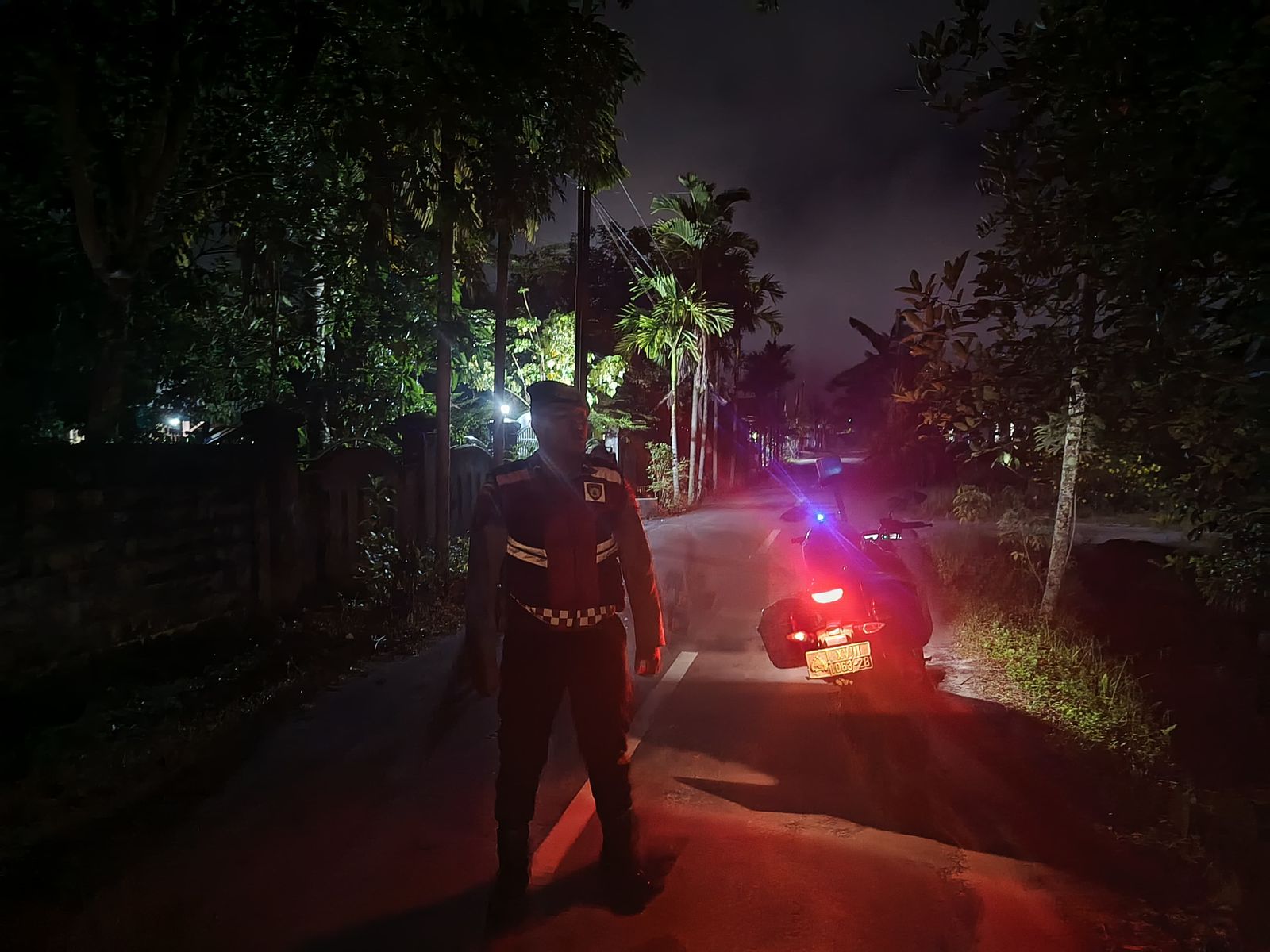 Satsamapta Polresta Palangka Raya Gelar Blue Light Patrol di Lingkungan Masyarakat