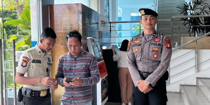 Satpamobvit Polresta Palangka Raya Terus Gelar Anggota Pam di Area Bandara Tjilik Riwut