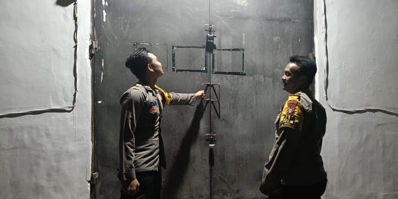 Di Kantor KPU, Polresta Palangka Raya Siagakan Anggota Pam