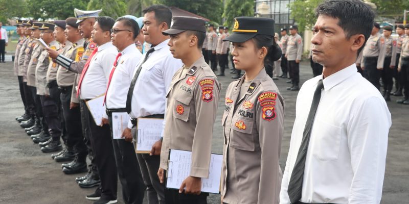 Wujudkan WBBM Tahun 2025, Kapolresta Palangka Raya Komitmenkan Pembangunan Zona Integritas