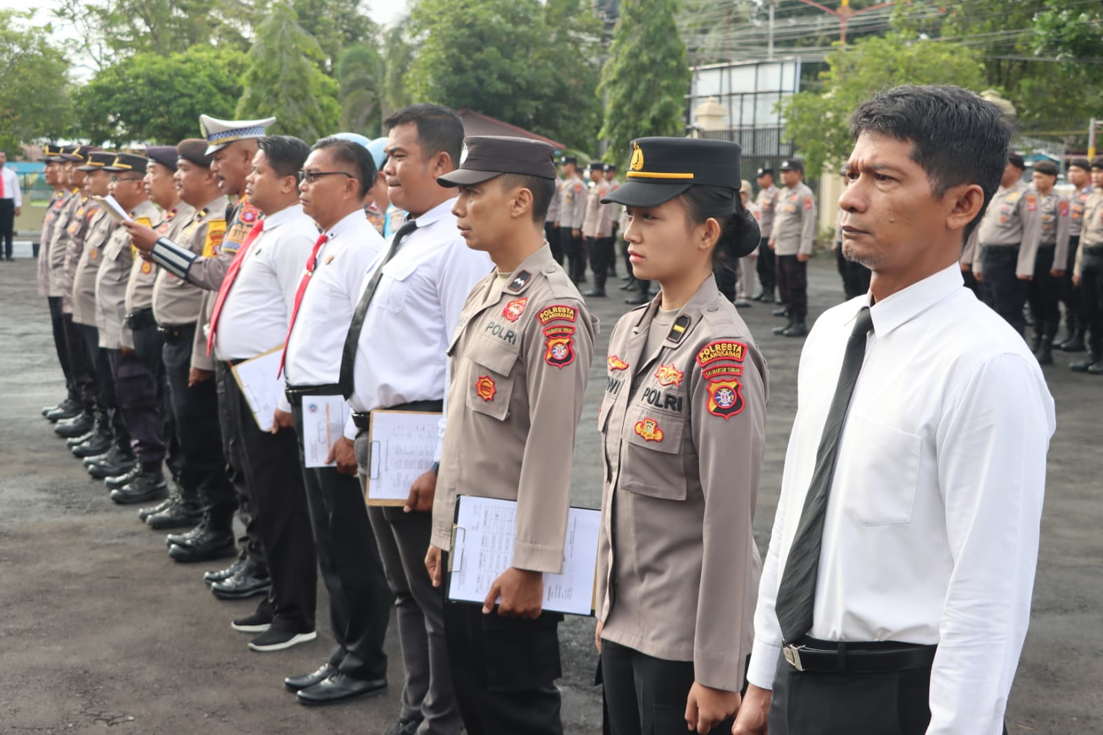 Kapolresta Palangka Raya Komitmenkan Pembangunan Zona Integritas