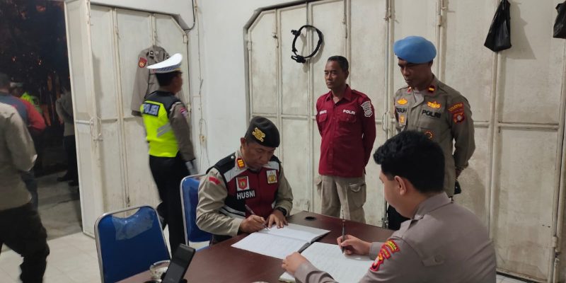 Polresta Palangka Raya Patroli KRYD ke Kantor Bawaslu 