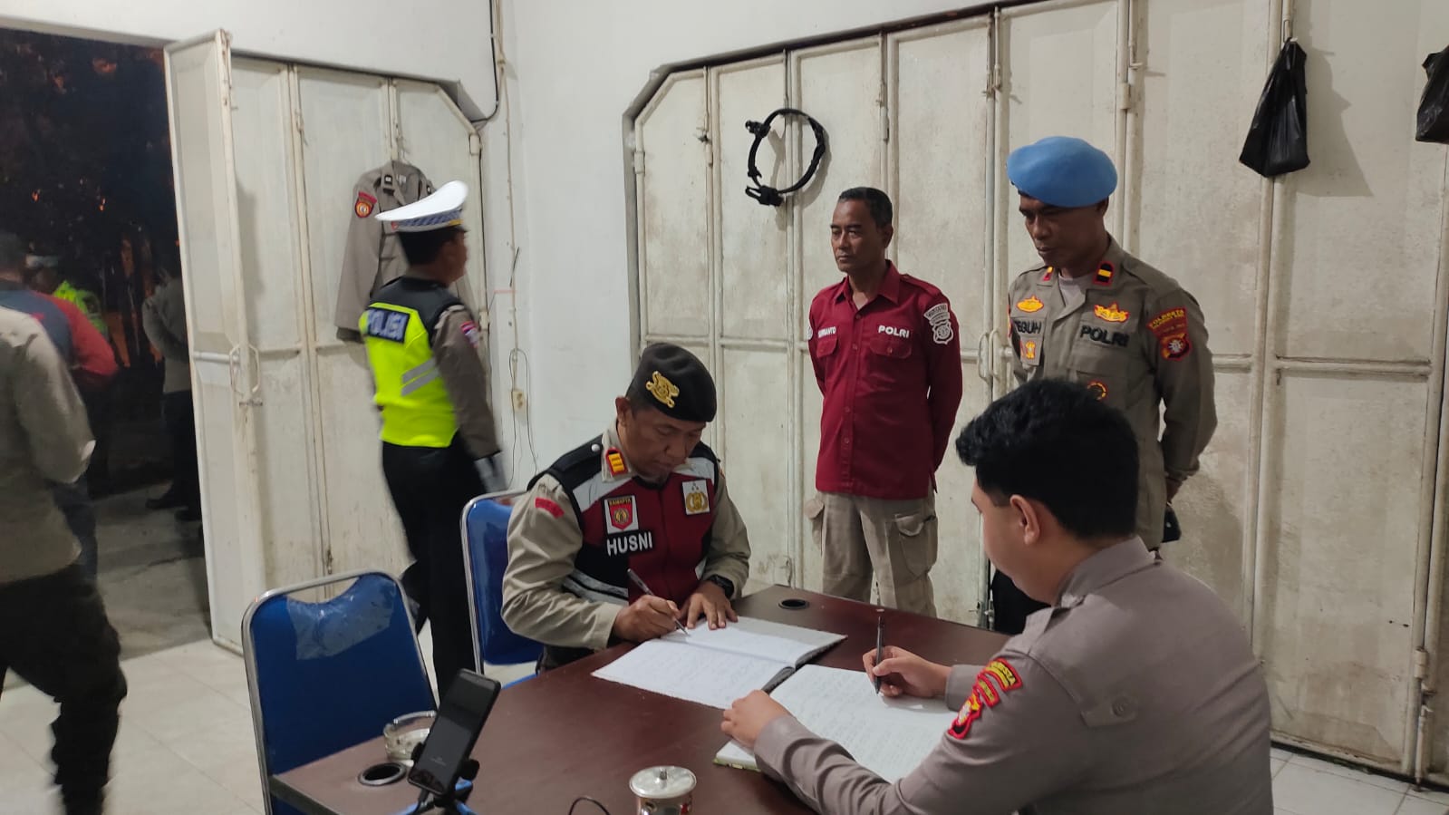 Polresta Palangka Raya Patroli KRYD ke Kantor Bawaslu 