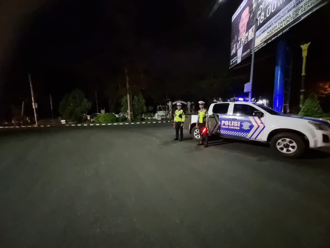 Personel Satlantas Polresta Jamin Kamseltibcarlantas di Kota Palangka Raya