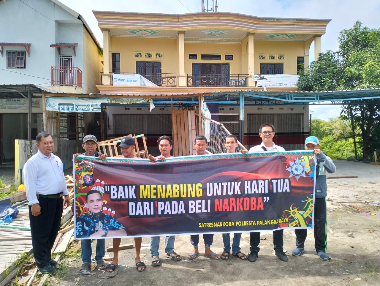 Satresnarkoba Polresta Palangka Raya Gelar Sosialisasi Bahaya Narkotika