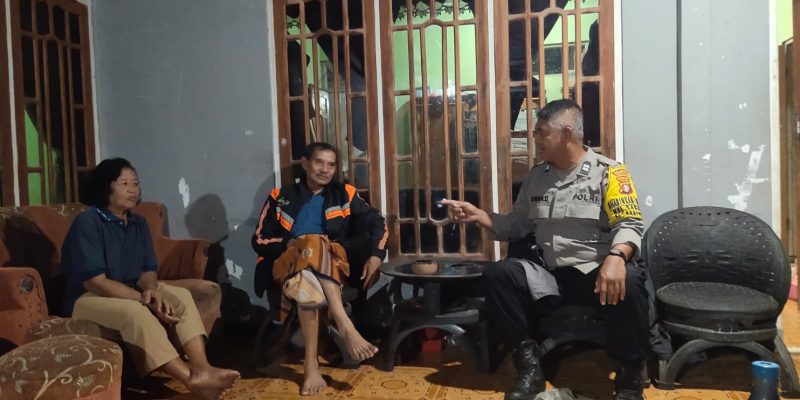 Jaga Kondusifitas, Polsek Sabangau Patroli Harkamtibmas