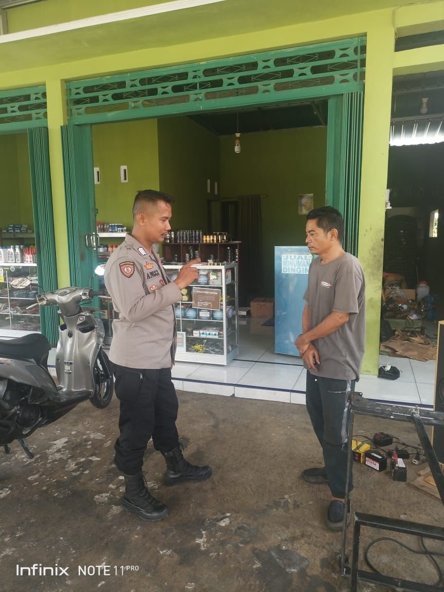 Polsubsektor Jekan Raya Terus Rangkul Warga Binaan untuk Jaga Kamtibmas