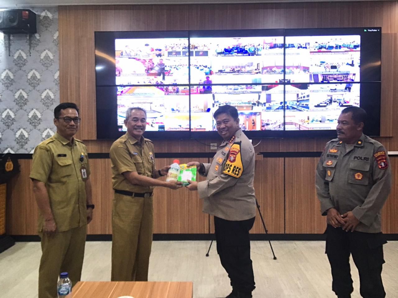 Dukung Swasembada Pangan, Polresta Palangka Raya Ikuti Rakor Penanaman Jagung Serentak se-Indonesia