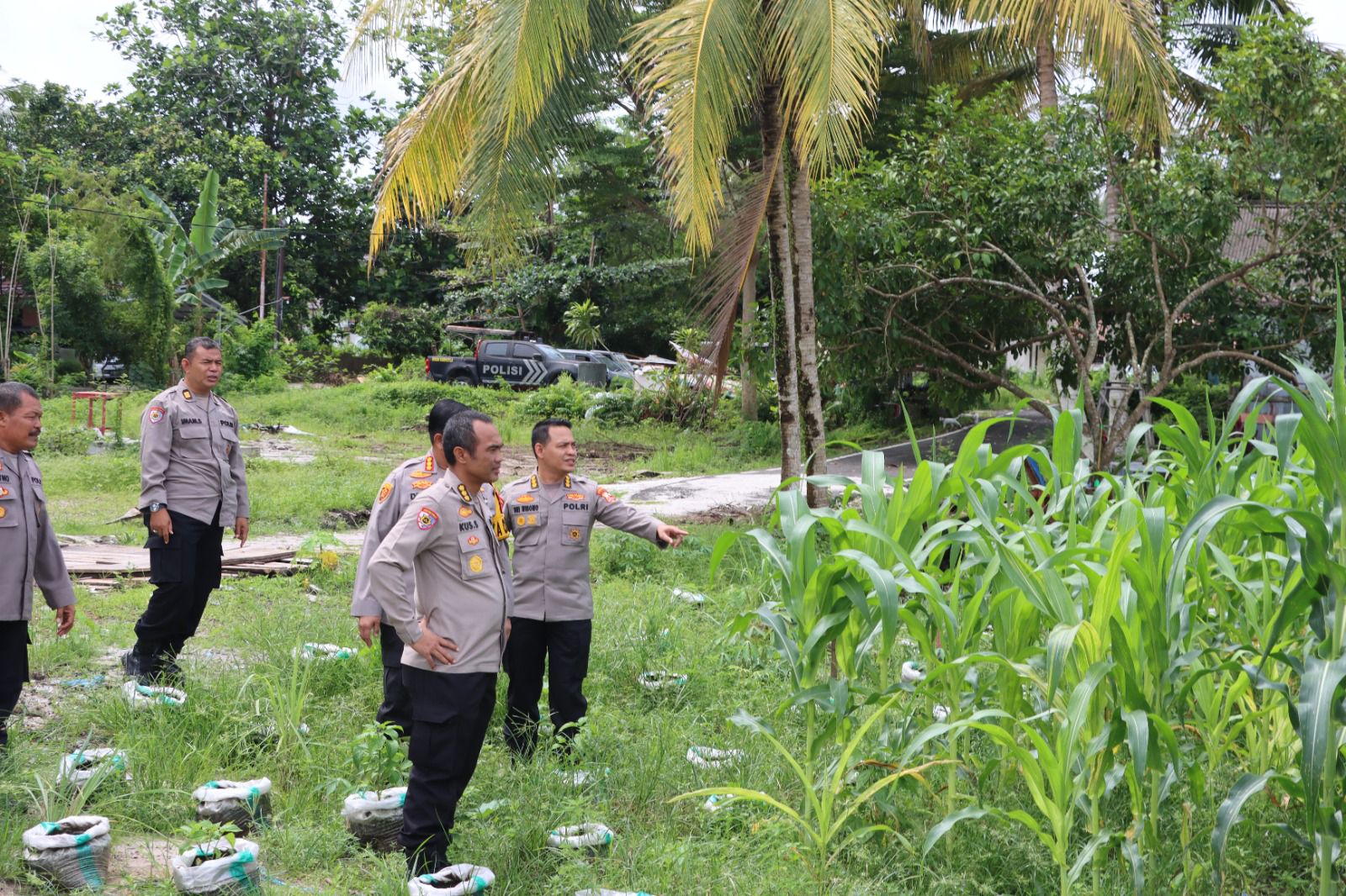 Kapolresta Palangka Raya Dampingi Monev Itwasum Polri Terkait Program Ketahanan Pangan