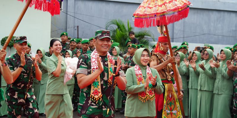 Dandim 1016/Plk Beserta Anggota Menyambut Kunjungan Kerja Danrem 102/Pjg