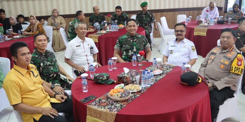 Jaga Sinergitas, Kapolresta Palangka Raya Hadiri Kunker Danrem 102/Pjg di Kodim 1016/Plk