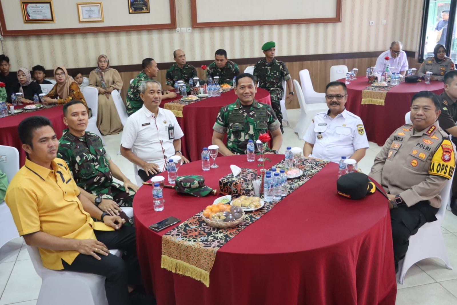 Jaga Sinergitas, Kapolresta Palangka Raya Hadiri Kunker Danrem 102/Pjg di Kodim 1016/Plk