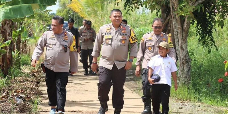 Kapolres Kapuas Laksanakan Kujungan Kerja di Polsek Kapuas Kuala