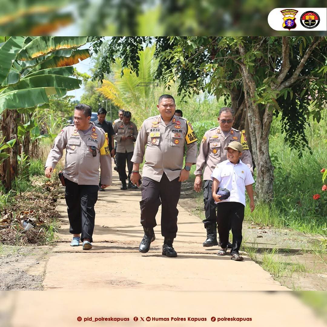 Kapolres Kapuas Laksanakan Kujungan Kerja di Polsek Kapuas Kuala