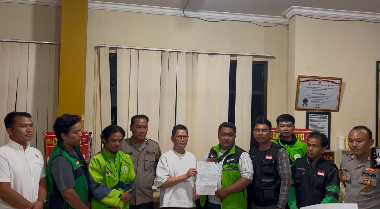 Sempat Viral di Medsos, Polresta Palangka Raya Berhasil Mediasi Perselisihan Ojol dengan Pelanggan