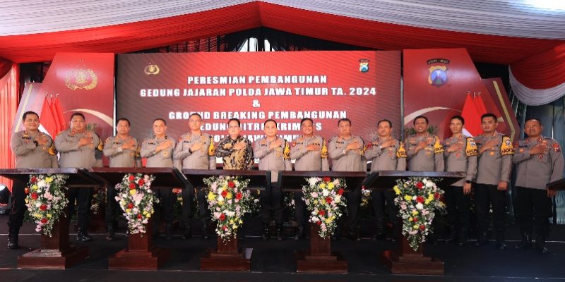 Polda Jatim Bangun Gedung Ditreskrimsus dan Bidhumas, Tingkatkan Pelayanan Masyarakat