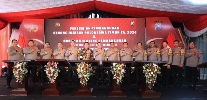 Polda Jatim Bangun Gedung Ditreskrimsus dan Bidhumas, Tingkatkan Pelayanan Masyarakat