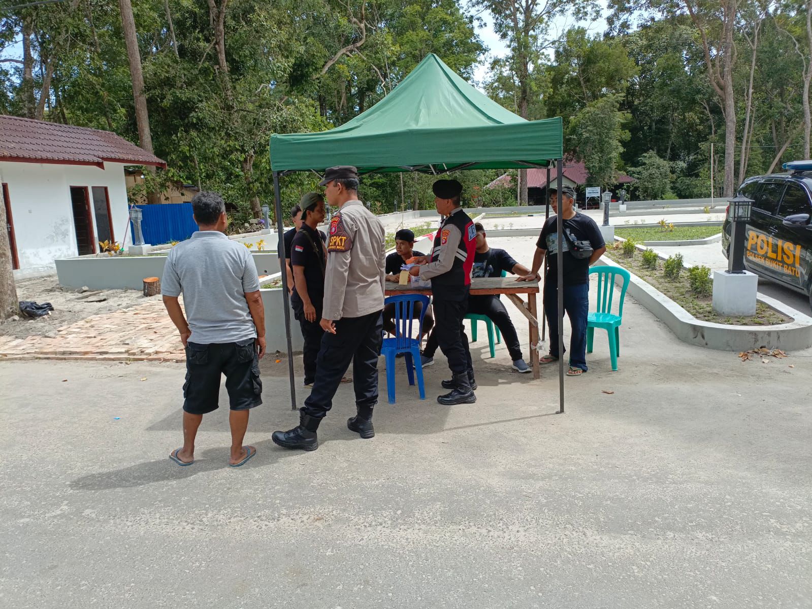 Polsek Bukit Batu Datangi Objek Wisata Kota Hutan Nyaru Menteng Berkah