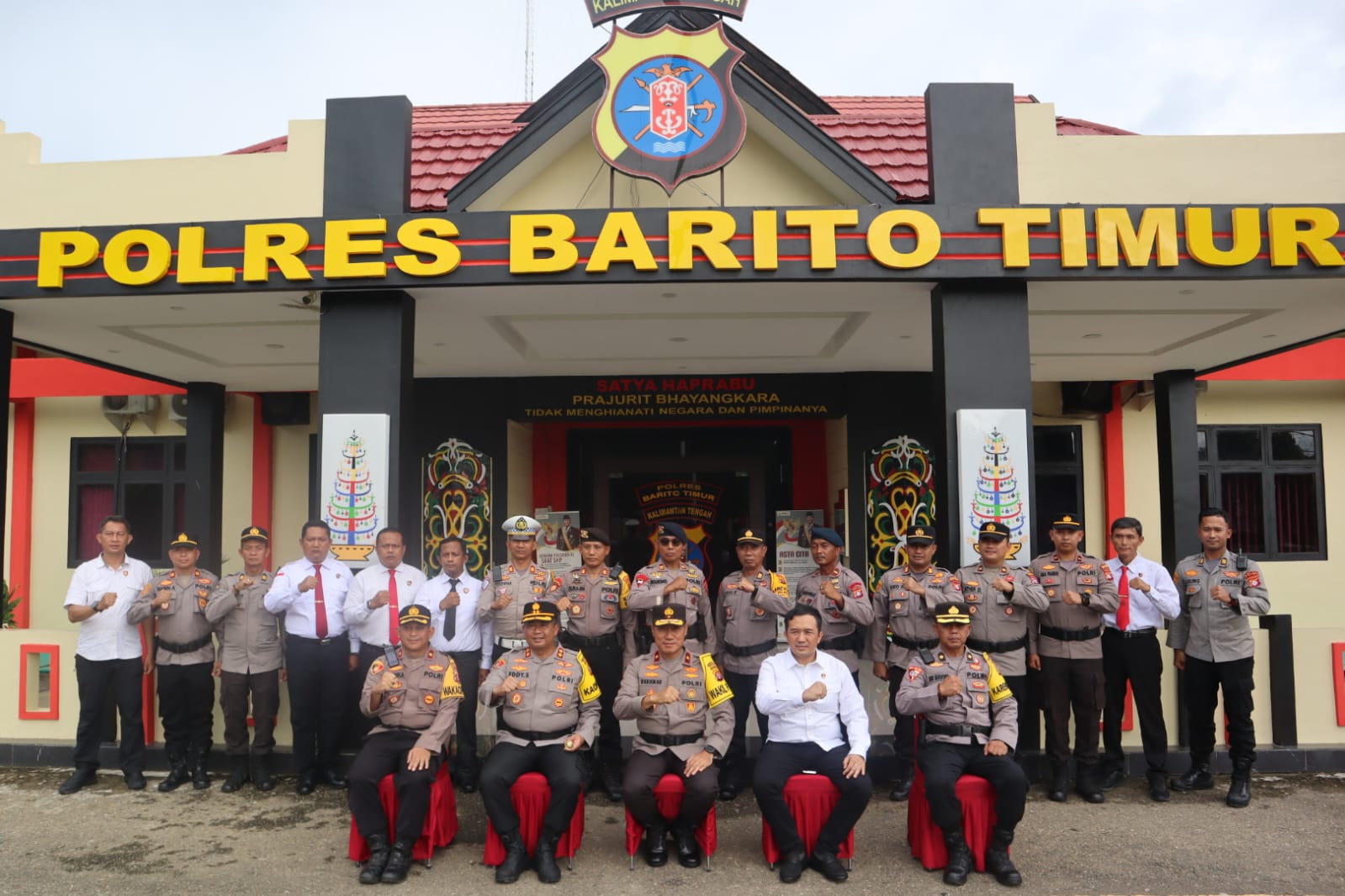 Wakapolda Kalteng : Jaga Integritas, Disiplin dan Jangan Lelah Beri Pelayanan Terbaik Untuk Masyarakat