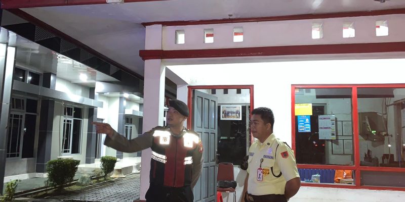 Patroli Kamtibmas Satsamapta Polresta Palangka Raya Kunjungi Kantor Indihome