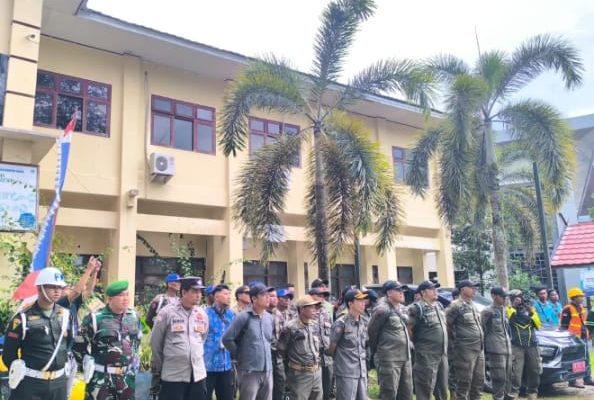 Provost Kodim 1016/Plk Turut Dalam Penertiban Baliho Dan Reklame