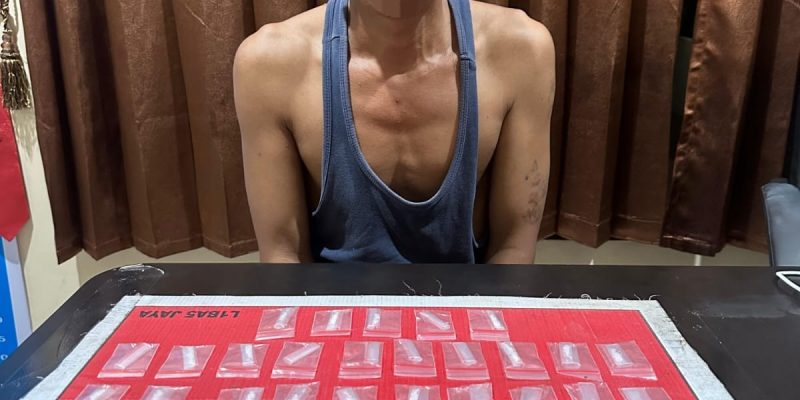 Satresnarkoba Polresta Palangka Raya Sita 43 Paket Diduga Sabu dari 2 Tersangka