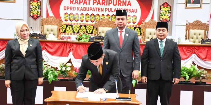 Penetapan Pasangan Calon Bupati dan  Wakil Bupati Pulang Pisau Terpilih Periode 2025 –