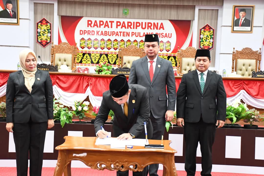 Penetapan Pasangan Calon Bupati dan  Wakil Bupati Pulang Pisau Terpilih Periode 2025 –