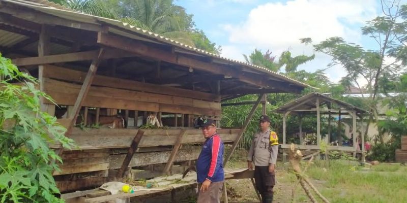 GIAT PENGECEKAN LOKASI PEMANFAATAN LAHAN PEKARANGAN DI WILAYAH POLSEK MANTANGAI
