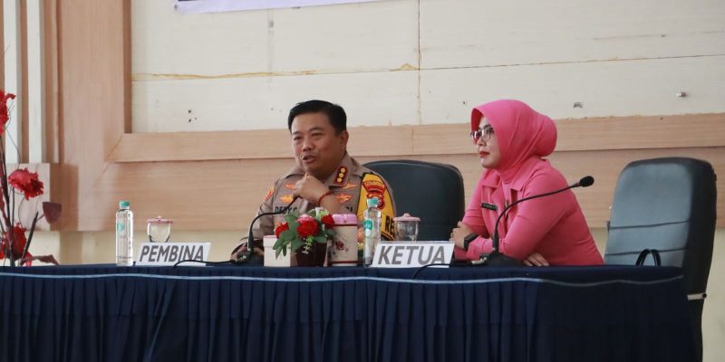 Kapolresta Palangka Raya Sampaikan Terima Kasih dan Harapan kepada Pengurus Bhayangkari