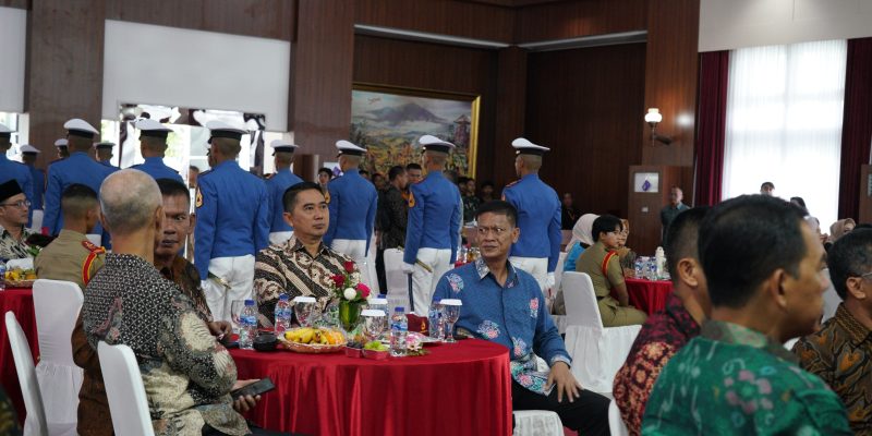 Kasrem 072/Pamungkas Hadiri Lepas Sambut Gubernur Akademi Militer