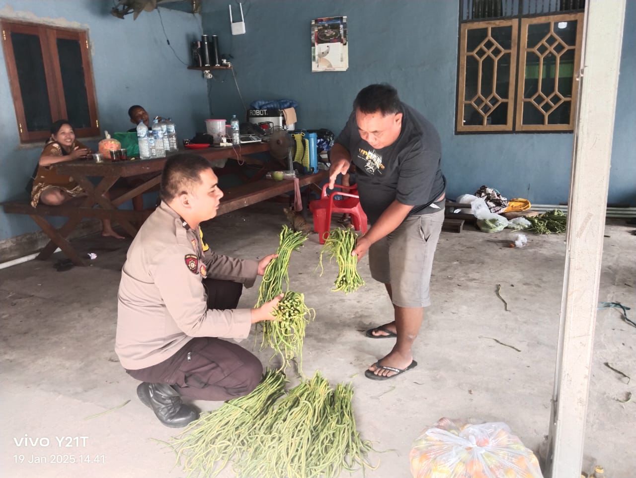 Polsek Bukit Batu Sambang Warga Binaan di Tumbang Tahai