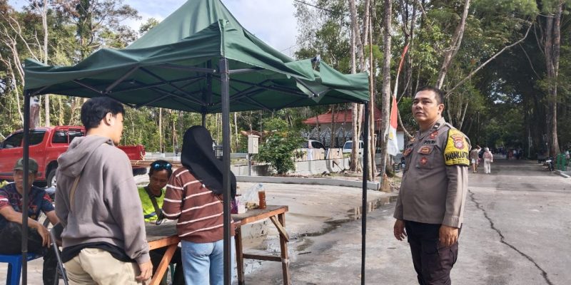 Polsek Bukit Batu Beri Rasa Aman di Objek Wisata City Forest Nyaru Menteng