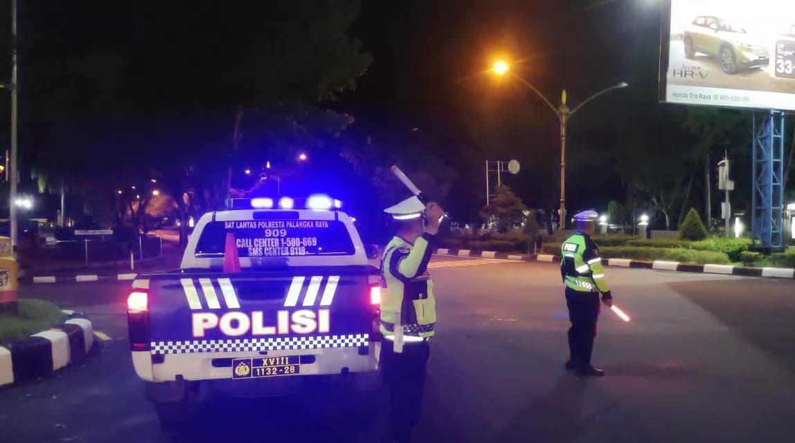 Satlantas Polresta Palangka Raya Berupaya Keras Tekan Kejahatan Jalanan