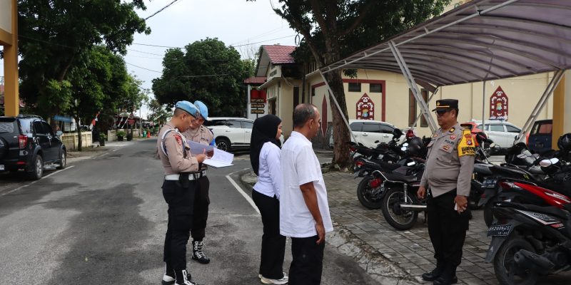 Sipropam Polresta Palangka Raya Lakukan Waspers Apel Satfung Demi Cegah Pelanggaran