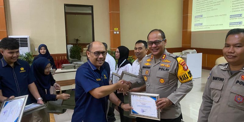 Berhasil Capai Peringkat I IKPA, Polresta Palangka Raya Raih Penghargaan dari KPPN