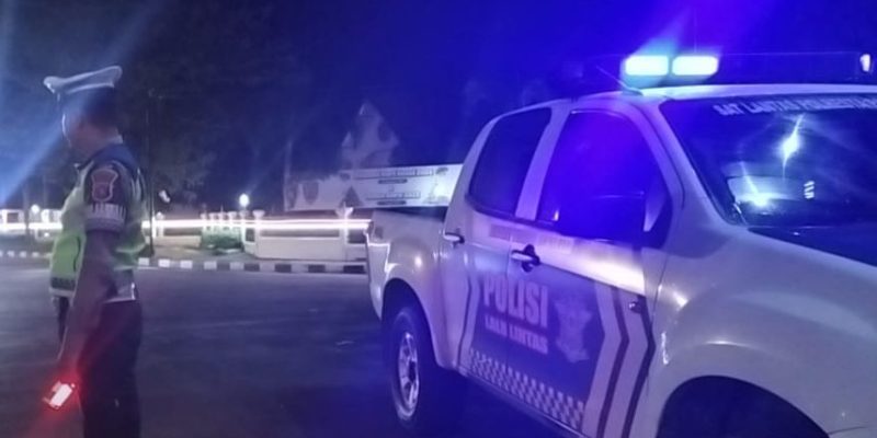 Cegah Balapan Liar, Satlantas Polresta Palangka Raya Tingkatkan Patroli