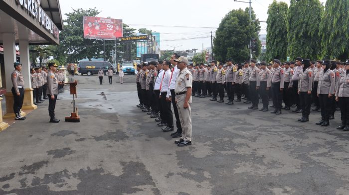 Pimpin Apel Pagi, Kapolres Purbalingga Ingatkan Kembali Tugas Pokok Polri