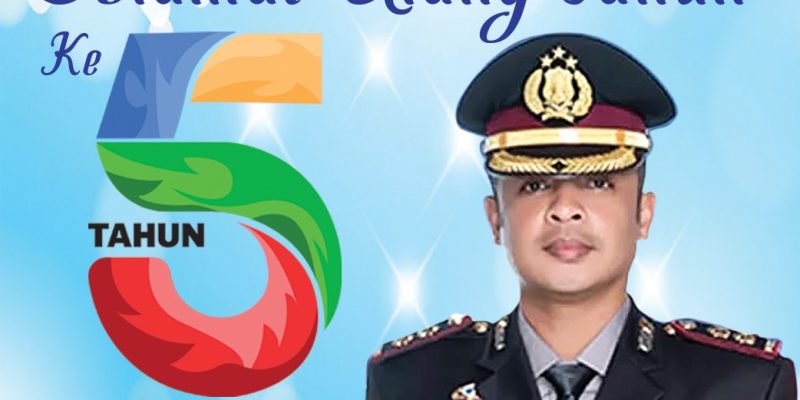 AKBP Hendro Sukmono, Kapolres Bangkalan Mengucapkan Selamat HUT Ke – 5 Media Koran Pelopor dan Media Online www.pelopornews.co.id