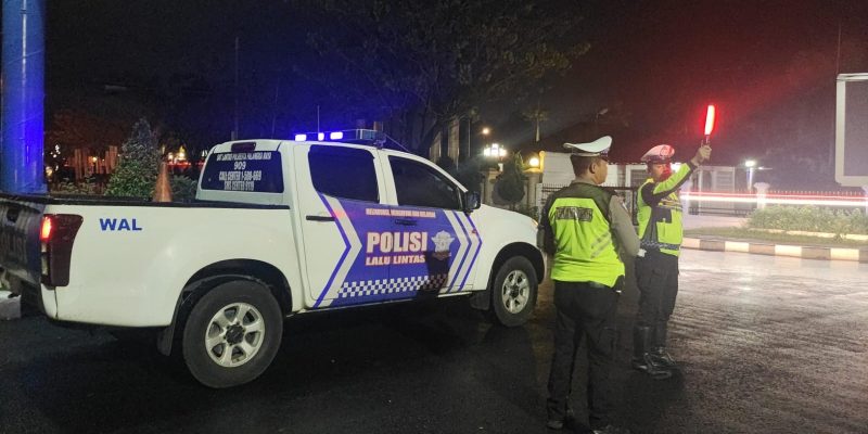 Satlantas Polresta Palangka Raya Perketat Patroli untuk Cegah Balapan Liar