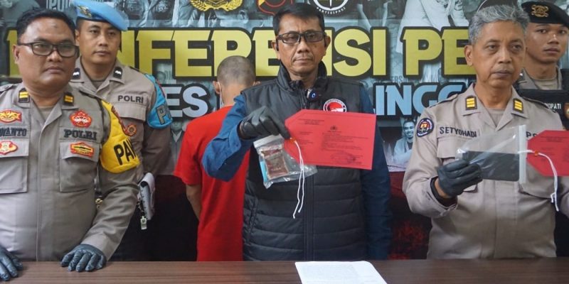 Beli Sabu Online, Tukang Parkir Diringkus Satresnarkoba Polres Purbalingga