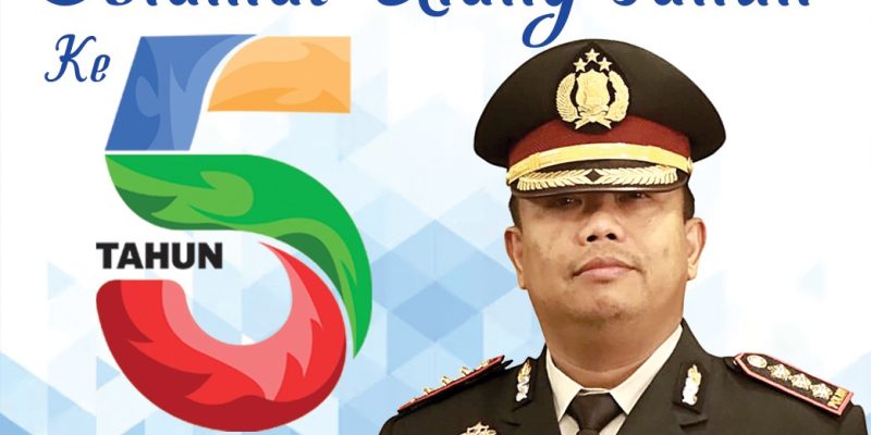 Kombes Pol Dedy Supriadi, Kapolres Palangka Raya Mengucapkan Selamat HUT Ke – 5 Media Koran Pelopor dan Media Online www.pelopornews.co.id