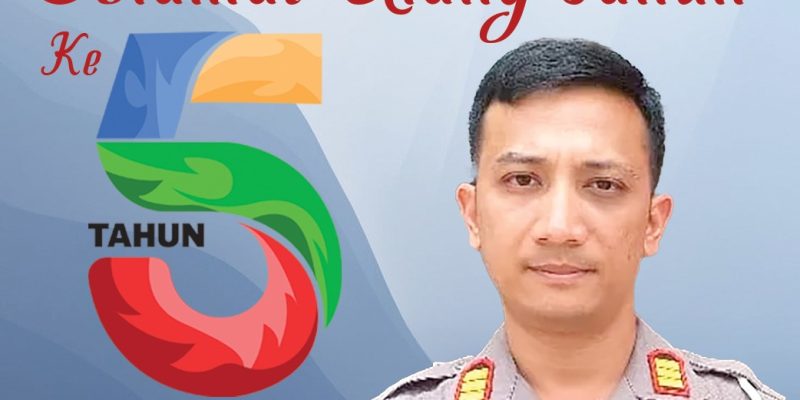 AKP Grandika Indera Waspada, Kapolsek Genteng Mengucapkan Selamat HUT Ke – 5 Media Koran Pelopor dan Media Online www.pelopornews.co.id