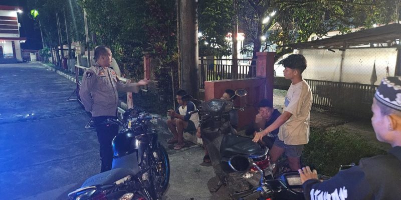 Polsek Bukit Batu Imbau Para Pelajar untuk Segera Pulang ke Rumah