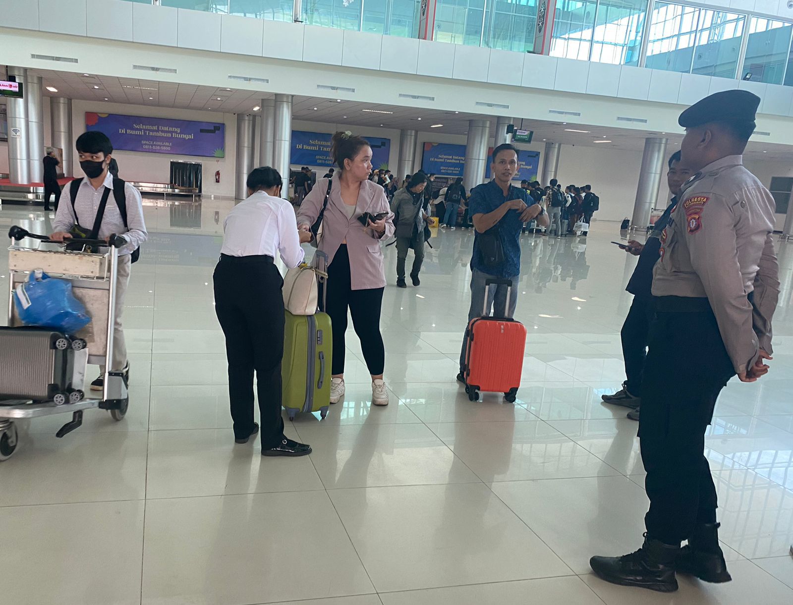 Palangka Raya Maksimalkan Pengamanan di Bandara Tjilik Riwut