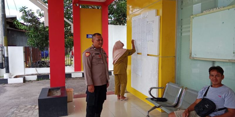 Anggota Satpamobvit Polresta Palangka Raya Tingkatkan Pengamanan ke Sektor Perbankan