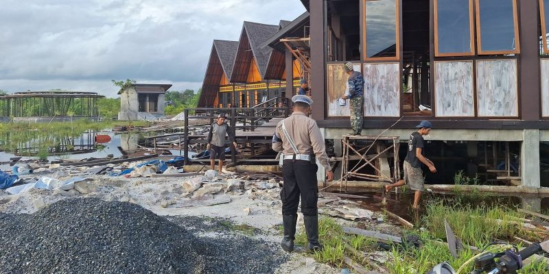 Satlantas Polresta Palangka Raya Lakukan Patroli Dialogis dengan Penjaga SD Alam Kemala Bhayangkari