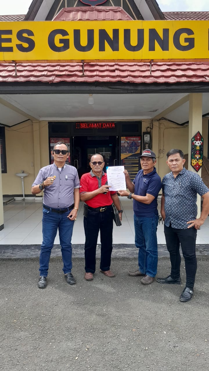 Lawfirm Scorpions Dampingi Ahli Waris Laporkan Misteri Meninggalnya Alm.Afritman Runting.